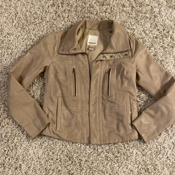 Diesel leather jacket size XS - Picture 1 of 7